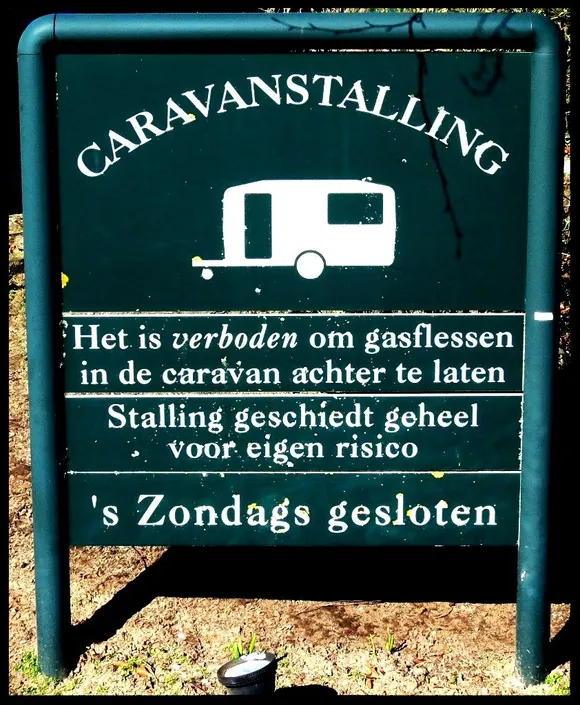 Caravanstalling A Staat