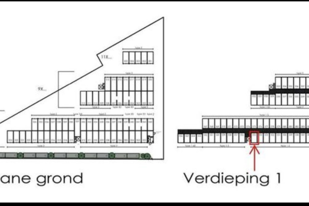Molenvaart 7X055 — Brunssum — Garagebox huren