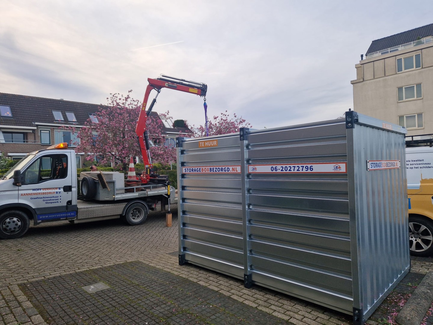 Reijerskoop 293 — Boskoop — Opslagcontainer aan huis bezorgd