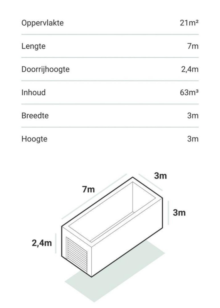 Lange Reksestraat 33 k — Terneuzen — Garagebox huren