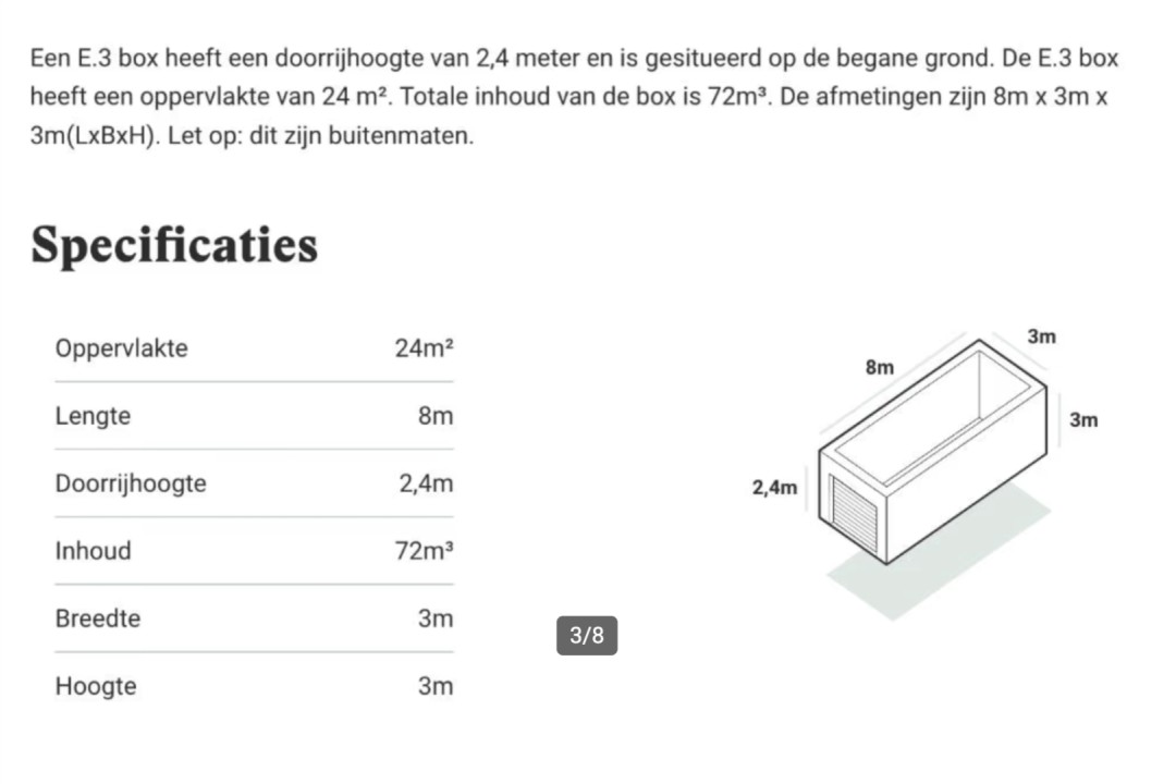 Nel Vietsstraat 2A — Wageningen — Garagebox huren