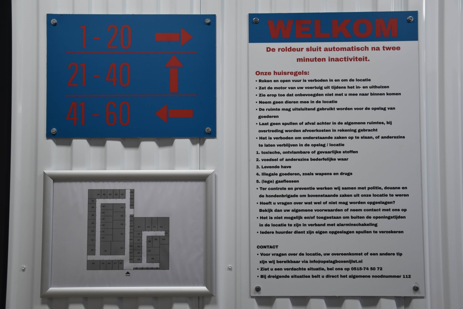 Roodhemsterweg 8 — IJlst — Self-storage / Mini opslag