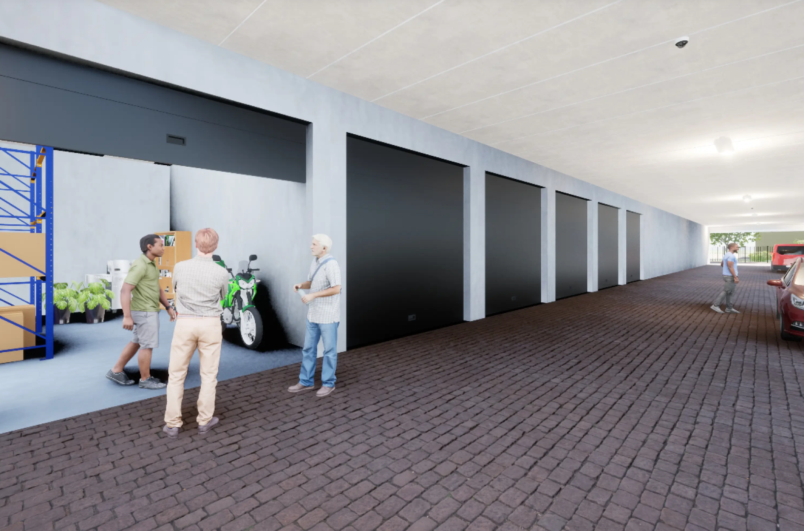 Energiebaan 4A — Oude Tonge — Garagebox huren