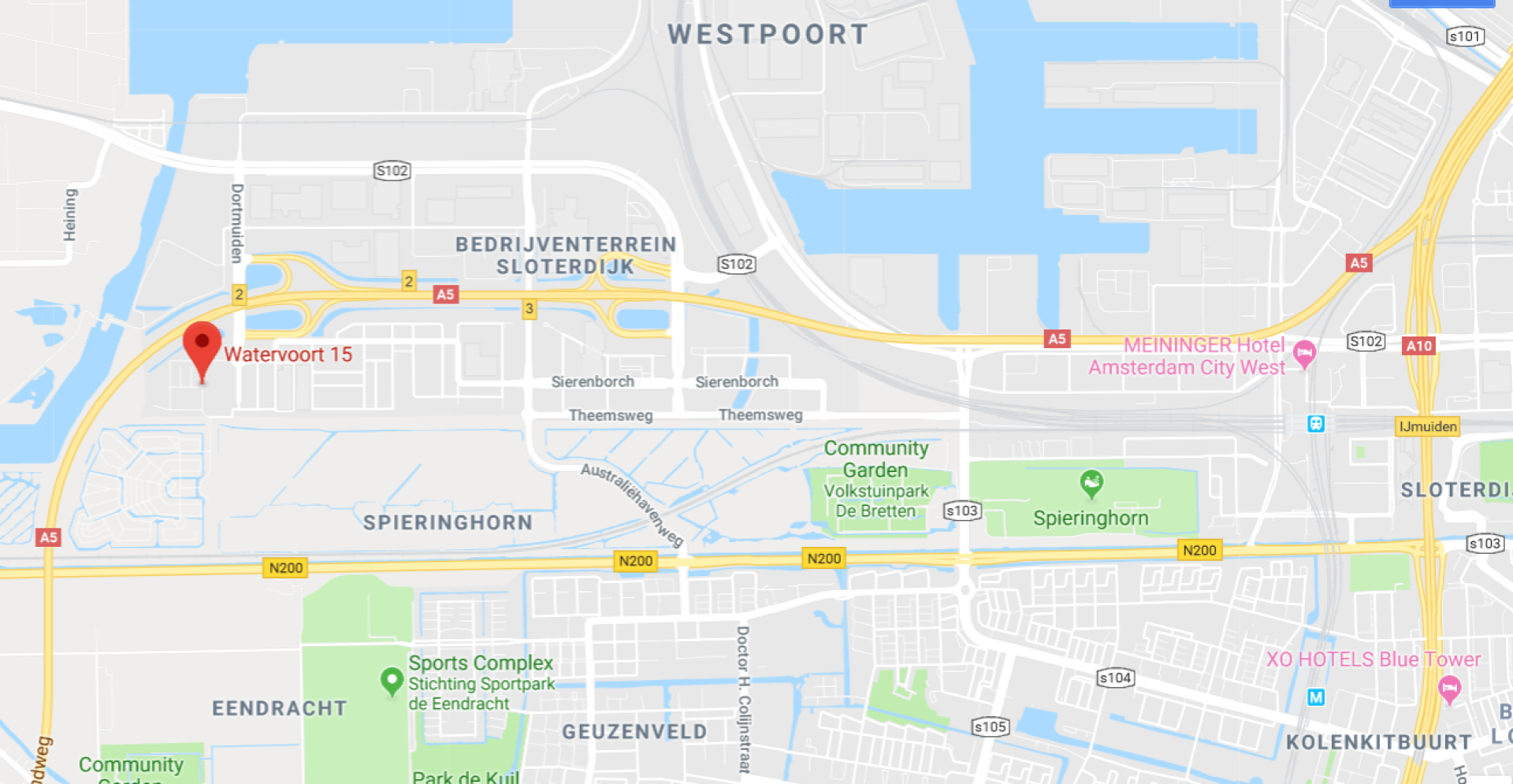 Watervoort 15 — Amsterdam — Garagebox huren