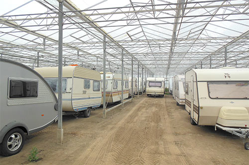 Caravanstalling Kwekerij Het Stalletje